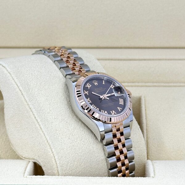 Rolex Lady-Datejust 28, Oystersteel and 18k Everose Gold, Ref# 279171-0009