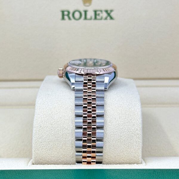 Rolex Lady-Datejust 28, Oystersteel and 18k Everose Gold, Ref# 279171-0007
