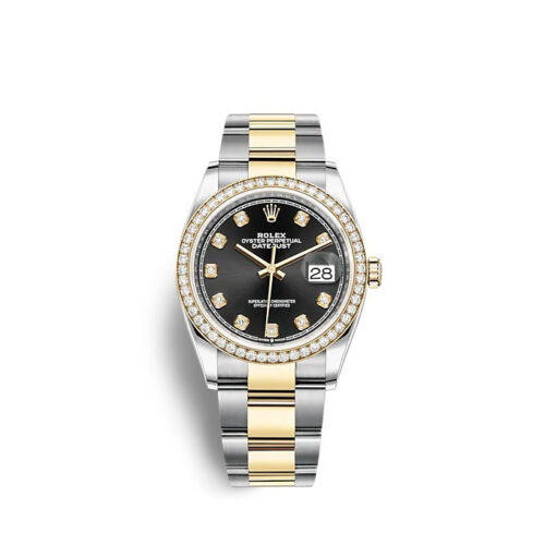 32d444b666818e8ebc338f7ce7e7a11cd636b0d0 Rolex Datejust 36 Oystersteel and yellow gold Ref# 126283RBR-0008