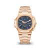 32f132025187b7b99ec7c46472d07ecfe2154ac9 Patek Philippe Nautilus Travel Time Chronograph Watch, 18k Rose Gold, 40,5 mm, Ref# 5990/1R-001