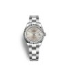 Rolex Lady-Datejust 28, Oystersteel and 18k White Gold, Ref# 279174-0006