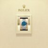 Unworn 2025, Rolex Oyster Perpetual, Oystersteel, 34mm, Blue dial, Domed Oyster, Ref# 124200-0011, box and papers