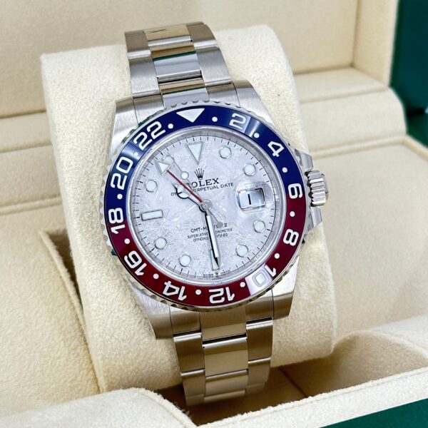 Rolex GMT-Master II 18 ct white gold Ref# 126719BLRO-0002