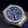 36b2a384da5c7a797972238193b25e9efafc9206 Hublot Big Bang, Steel Blue Diamonds, 41mm, Ref# 341.SX.7170.LR.1204