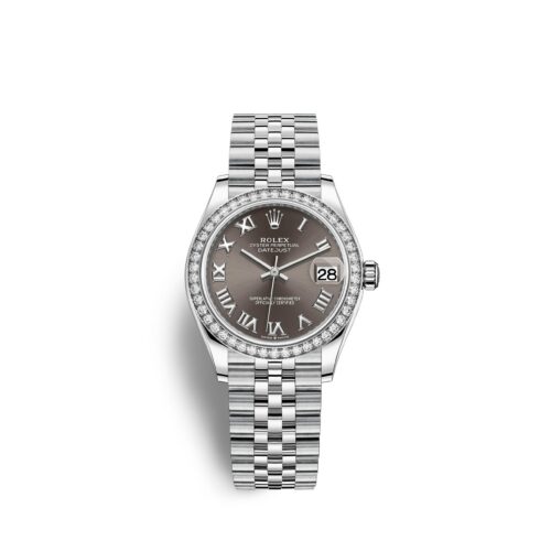 36ebc381522003e3cf024ef7b3786518c564adb1 Rolex Datejust 31, Oystersteel, 18kt White Gold and diamonds, Ref# 278384RBR-0026