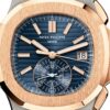 38360ad585a657e22a595f0dc607cb7f7f676ed0 Patek Philippe Nautilus Flyback Chronograph, Date Watch, 18k Rose Gold and Stainless Steel, 40,5 mm, Ref# 5980/1AR-001