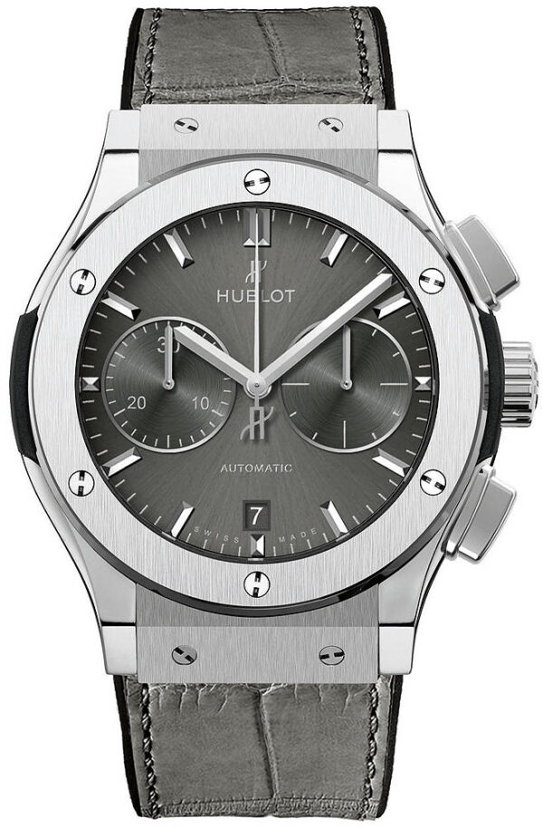 Hublot Classic Fusion Racing Grey Chronograph Titanium 45mm, Ref# 521.NX.7071.LR, Unworn 2025