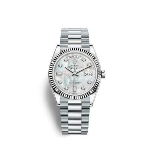 3a4a7faab5cec3aff2c8481fc1e6ed68f0ea7f78 Rolex Day-Date, 36mm, Platinum, Ref# 128236-0002