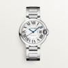 Unworn Cartier Ballon Bleu de Cartier, Stainless Steel, 36mm, Ref# WSBB0048, box and papers
