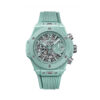 Unworn Hublot Big Bang Unico Mint Green Ceramic 42, 441.GS.5221.RX, box and papers