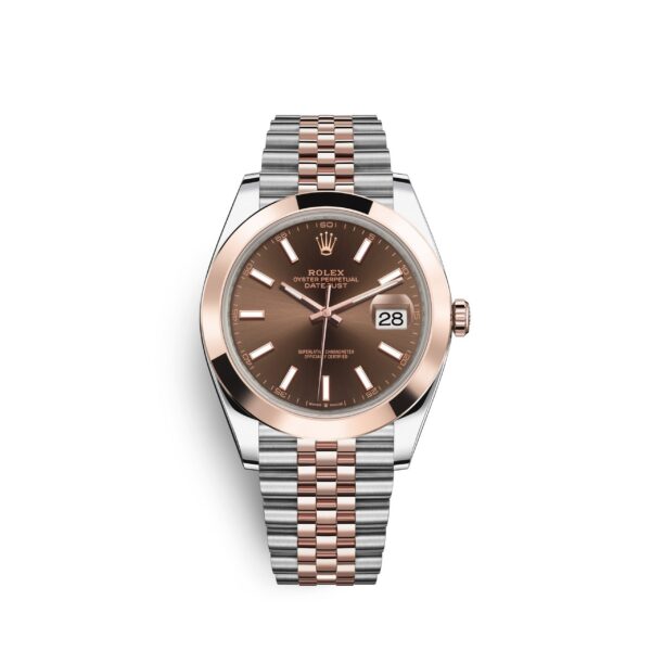 3f8273b37761bfa7c5779e5be719c7e1823df9bb Rolex Datejust 41, 18k Everose Gold and Stainless Steel, 41mm, Ref# 126301-0002