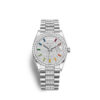 Rolex Day-Date 36 White gold Ref# 128349RBR-0012