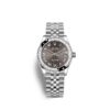 Rolex Datejust 31, Oystersteel, 18kt White Gold and diamonds, Ref# 278344RBR-0024