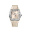 4046b6ff687ef0dd9f42c38cd6b8966a5408952b Hublot Spirit of Big Bang BEIGE CERAMIC TITANIUM DIAMONDS Ref# 665.CZ.891B.LR.1204