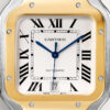 409d3ec29f9dd23d60c934e0f57e0db902512ff9 Unworn Cartier Santos de Cartier, Stainless Steel and 18k Yellow Gold, 39.8mm, Ref# W2SA0009, box and papers