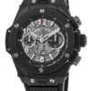 Hublot Big Bang Automatic Chronograph, 45mm, Black Ceramic, Ref# 411.CI.1170.RX, Unworn 2025