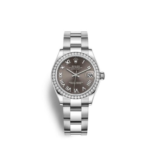 4612f9c564484a4626608a339f875113b19b6cb4 Rolex Datejust 31, Oystersteel, 18kt White Gold and diamonds, Ref# 278384RBR-0025