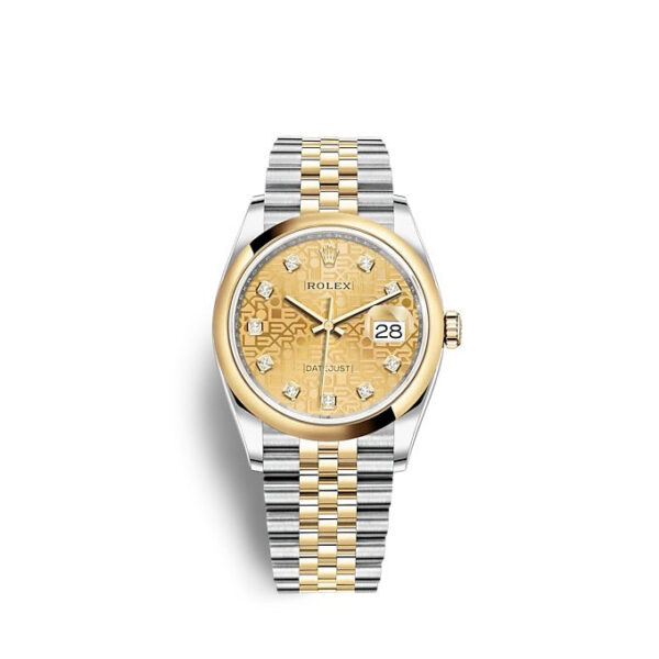 Rolex Datejust 36 Oystersteel and yellow gold Ref# 126203-0033