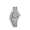Rolex Lady-Datejust 28mm, 18k White Gold, Ref# 279139rbr-0014