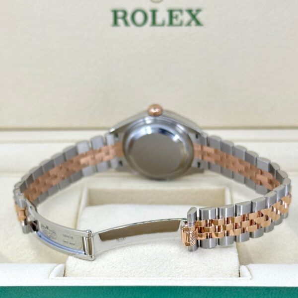 Rolex Lady-Datejust 28, Oystersteel and 18k Everose Gold, Ref# 279171-0007