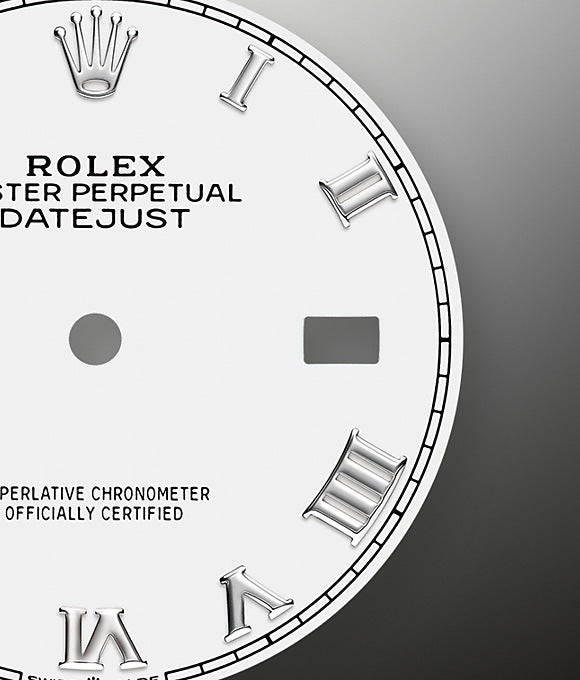 Rolex Datejust 36 Oystersteel and white gold Ref# 126234-0026