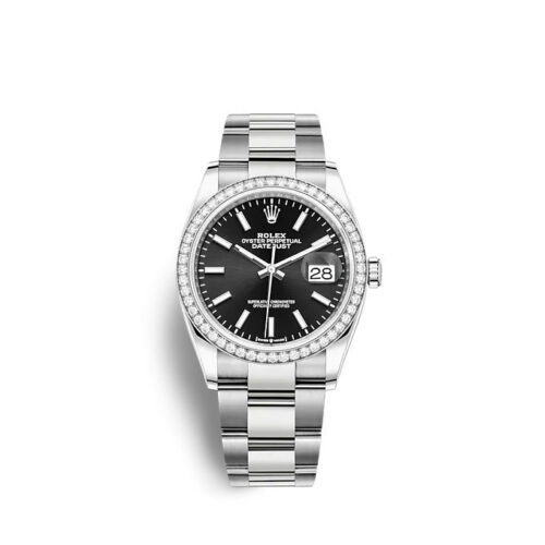 Rolex Datejust 36 Oystersteel and white gold Ref# 126284RBR-0008