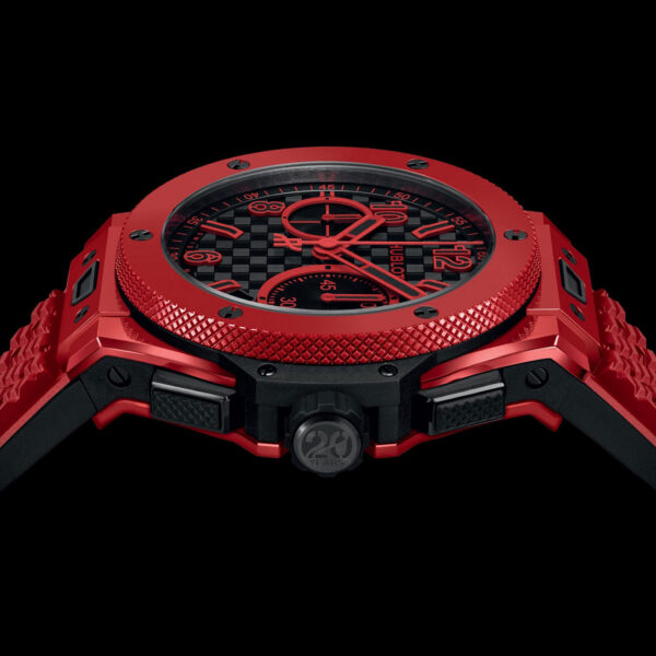 Unworn Hublot Big Bang 20th Anniversary Red Magic 43, 431.CF.1313.RX, box and papers