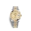 Rolex Datejust 36mm, Oystersteel and 18k Yellow Gold, Ref# 126203-0043