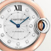 4b2c298de60df44e76566d5b8842dfeabb744a3c Unworn Cartier Ballon Bleu de Cartier, Stainless Steel and 18k Rose Gold, 33mm, Ref# W3BB0021, box and papers