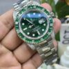 4c4bbbc4acb313b2678b9dde221590cb31089e59 Rolex Submariner Date, 18K White Gold Diamonds Emerald UNWORN, 40mm