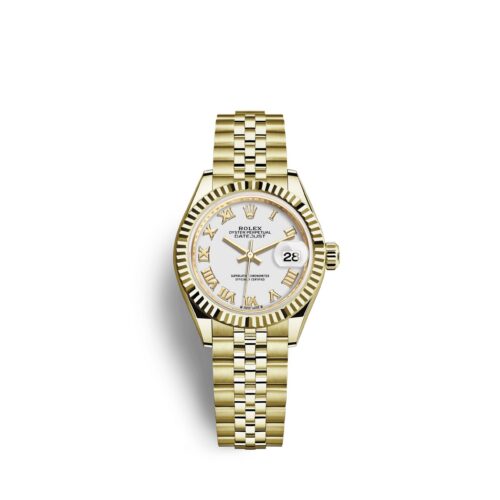 4cd8182a5fb7492bd3d77fb7d1272bff8961ae3d Rolex Lady-Datejust 28, 18k Yellow Gold, Ref# 279178-0030
