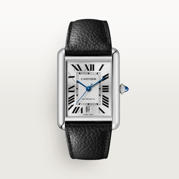 4e7f578d016735c0f5c768321ca124550d7bf392 Unworn Cartier Tank Must de Cartier, Extra-large Stainless Steel, 41mm x 31mm, Ref# WSTA0040, box and papers