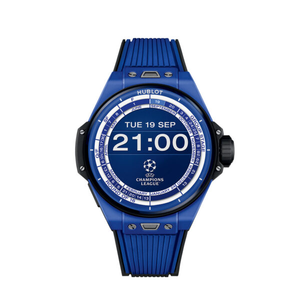 4ea5a1cca0ba5c3940eedc39066ef1ab74bbd8d1 Hublot Big Bang E GEN3 UEFA CHAMPIONS LEAGUE, Blue Ceramic, 44mm, Ref# 450.EX.1100.RX.UCL23