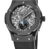 Hublot Classic Fusion Aerofusion Moonphase 45mm Black Magic, Ref# 517.CX.0170.LR, Unworn 2025
