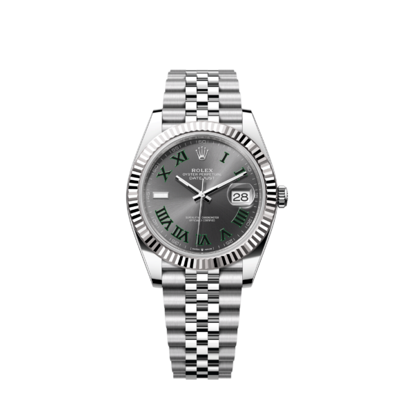 4f619f1677c4c286790198843a22c1571cb61bd5 Rolex Datejust 41, Stainless Steel and 18k White Gold, 41mm, Ref# 126334-0022