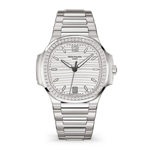 54545f997725703d0d8bb157bde9b0e6985ccd8a Patek Philippe Nautilus Ladies Automatic Watch, Stainless Steel and Diamonds, 35,2mm, Ref# 7118/1200A-010
