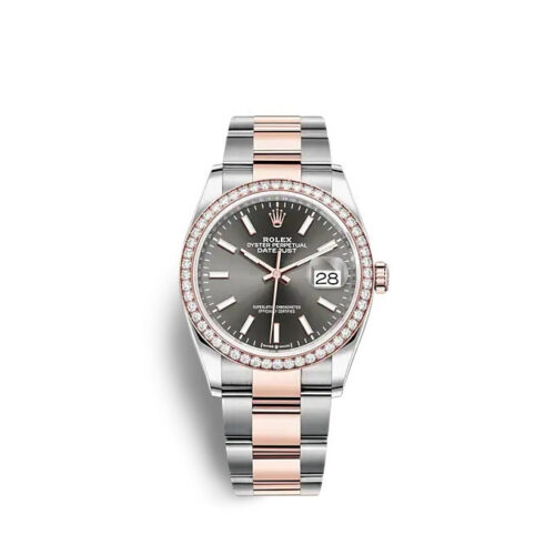 54f08158a0597649b5908ef703375cc2e6b7e167 Rolex Datejust 36 Oystersteel and Everose gold Ref# 126281RBR-0002