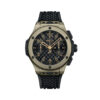 Unworn Hublot Big Bang 20th Anniversary Full Magic Gold 43, 431.MX.1330.RX, box and papers