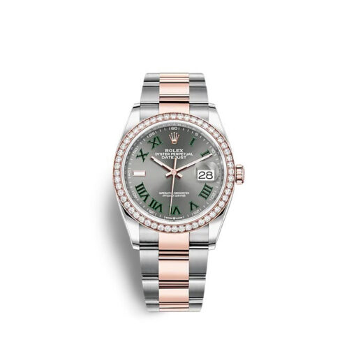 58446297da926625bff664c14db857fd2da2f74b Rolex Datejust 36 Oystersteel and Everose gold Ref# 126281RBR-0018