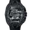 Unworn Hublot Spirit of Big Bang Sang Bleu All Black Pavé 42, 648.CX.0114.RX.1600.MXM24, box and papers