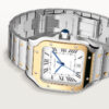 591d8fbcd8d9a56a395db1ecd4ccc8e4b6ef4151 Unworn Cartier Santos de Cartier, Stainless Steel and 18k Yellow Gold, 39.8mm, Ref# W2SA0009, box and papers