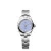 Unworn 2025, Rolex Oyster Perpetual, Oystersteel, 28mm, Lavender dial, Domed Oyster, Ref# 276200-0008, box and papers