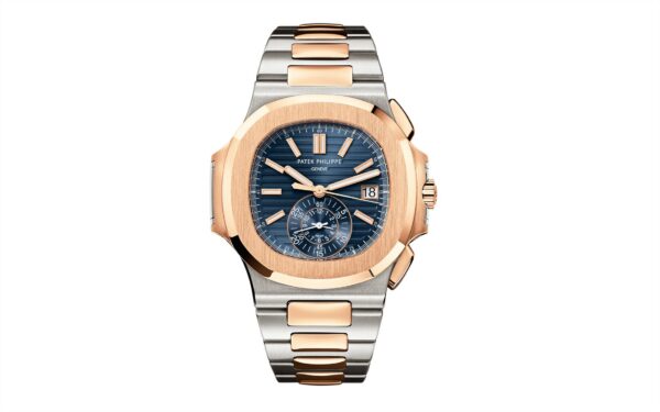 5b8c039c608e8f69bbfee94e21356d15ceaffc96 Patek Philippe Nautilus Flyback Chronograph, Date Watch, 18k Rose Gold and Stainless Steel, 40,5 mm, Ref# 5980/1AR-001