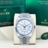 Rolex Sky-Dweller, 42mm, Oystersteel and 18k White Gold, White, Jubilee, Ref# 336934-0004