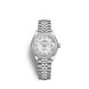 Rolex Lady-Datejust 28, Oystersteel and 18k White Gold, Ref# 279384RBR-0019