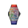 5ccee0b5ae888a252a234cb7c8fcd05e5e19a9bf Hublot Spirit of Big Bang TITANIUM RAINBOW Ref# 662.NX.9900.LR.0999