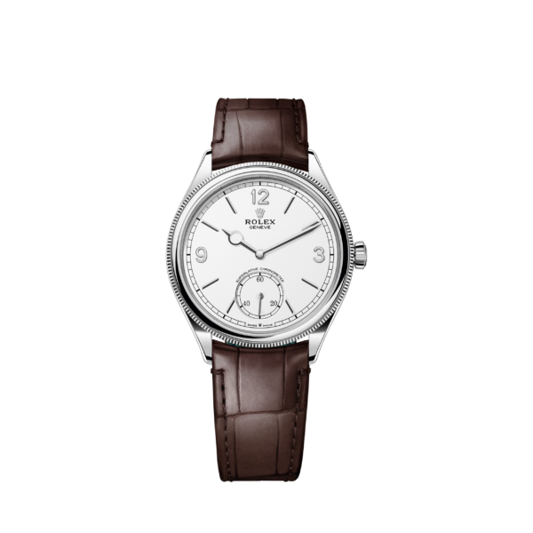 5f1d14a036d4f7ffce9c5868498112e076614e59 Rolex Perpetual 1908, 39mm, 18k White Gold, Ref# 52509-0006