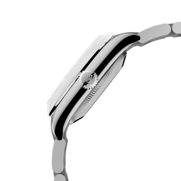 Unworn 2025, Rolex Oyster Perpetual, Oystersteel 36mm, Pistachio-green dial, Domed Oyster, Ref# 126000-0011, box and papers