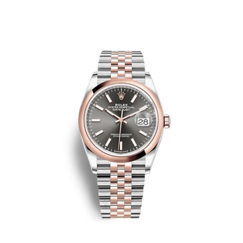 Rolex Datejust 36 Oystersteel and Everose gold Ref# 126201-0013