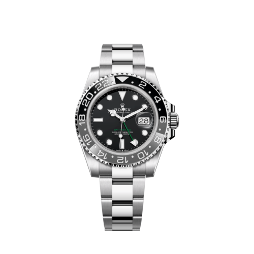 61bd0222dd03aeb82f694238e3eb206a6f71bf06 Unworn Rolex GMT-Master II, Bruce Wayne, Black, Oyster, Ref# 126710grnr-0004